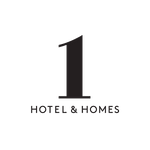 Logo of 1 Hotels featured in Palatial Topiary hospitality partnerships

