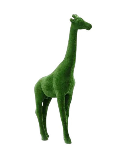 Grace, a life-size giraffe topiary sculpture crafted in premium artificial grass, designed to bring vertical elegance to curated outdoor spaces.