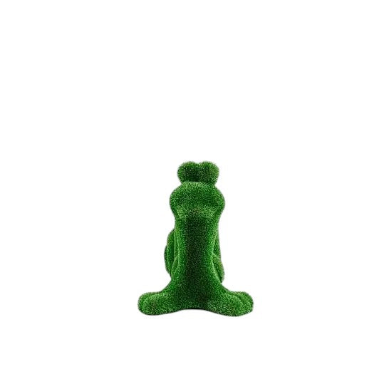 Tranquil, a life-size snail topiary sculpture in artificial grass, featuring soft curves and natural form from the Grace Collection.