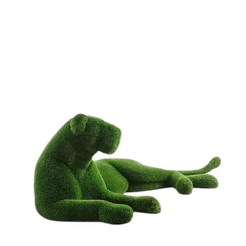Luxury lioness topiary for garden decor