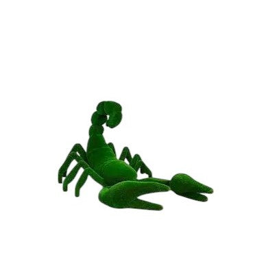 Obsidian - Life-size scorpion animal topiary sculpture