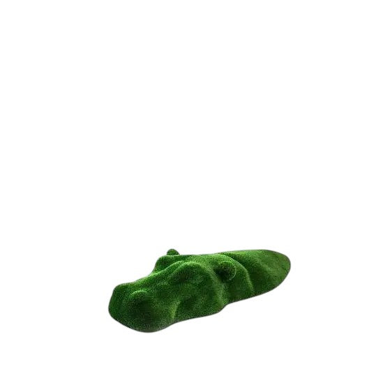 Nahla – medium hippo sculpture from the Aquatic Collection with head-only design for water-inspired garden installations.