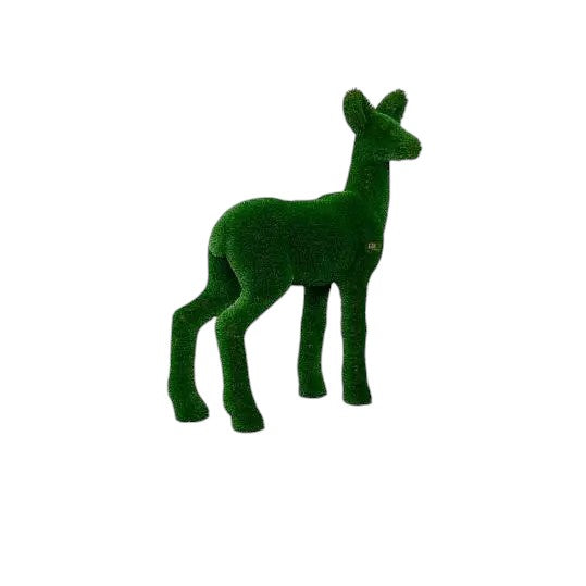 Silvana the roe deer, from the Grace Collection. Luxury topiary animal sculpture.
