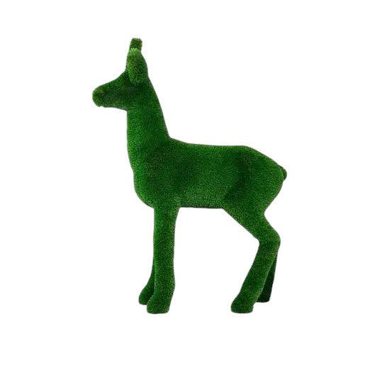 Silvana the roe deer, from the Grace Collection. Luxury topiary animal sculpture.
