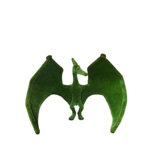 Pterodactyl dinosaur topiary sculpture with open wings – Prehistoric Collection