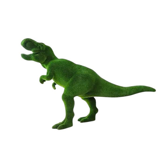 Tyrannosaurus rex dinosaur topiary sculpture in artificial grass – Prehistoric Collection

