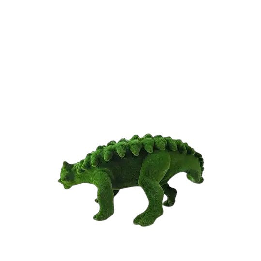 Ankylosaur dinosaur topiary sculpture with clubbed tail – Prehistoric Collection


